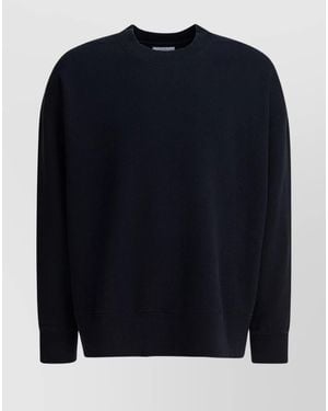 Beams Plus Cotton Golightly Crewneck Sweatshirt - Blue