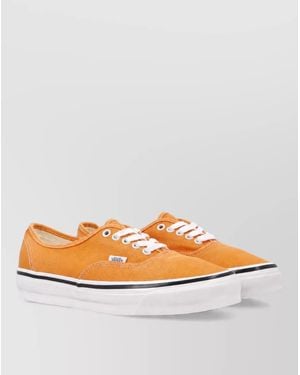 Vans Canvas Lace-Up Sneakers - Multicolor