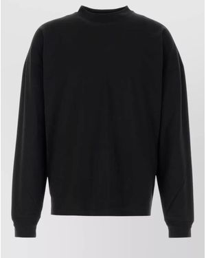 The Row Cotton Sweatshirt - Black
