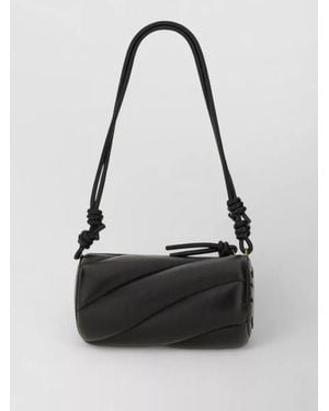 Fiorucci Leather Cross-Body Bag - Black