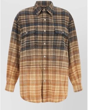 R13 Boyfriend' Shirt - Multicolour