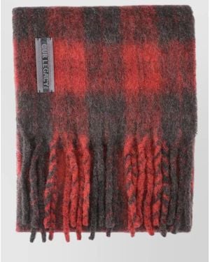 Our Legacy Wool Scarf - Red