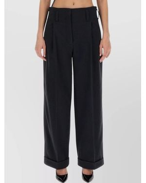 Philosophy Wide-Leg Pants - Black