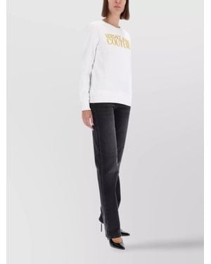 Versace Jeans Couture Logo Sweatshirt - White
