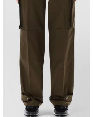 Valentino Garavani Cotton Cargo Trousers - Green