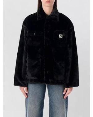 Carhartt Michigan Faux Fur Utility Coat - Black