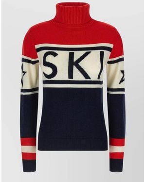 Perfect Moment Merino Wool Sweater - Red