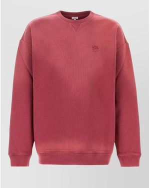 Loewe Cotton Sweatshirt - Pink