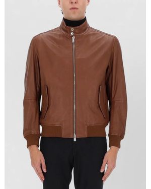 BOSS Leather Jacket - Brown