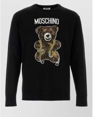 Moschino Virgin Wool Jumper - Black