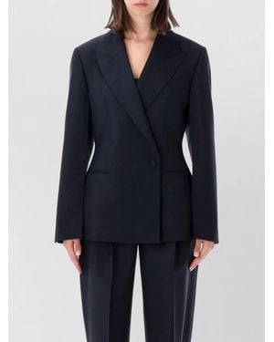 Rohe Tailored Hourglass Blazer Structured Waist - Blue