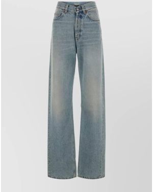 Women's Saint Laurent Wide-leg jeans | Lyst