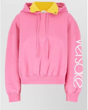 Versace Stretch Hoodie - Pink