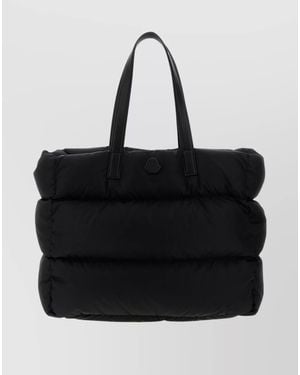 Moncler Quilted Tote Bag - Black