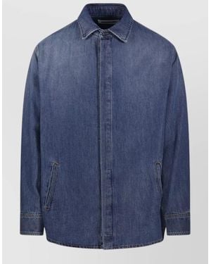 DARKPARK Long-Sleeve Denim Shirt - Blue