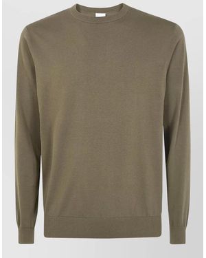 Aspesi Cotton Crew-Neck Jumper - Green