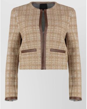 Pinko Tweed Jacket - Natural
