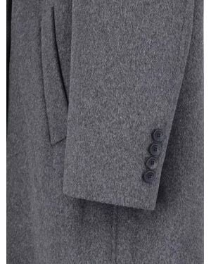 Frankie Shop Wool Double-Breasted Coat - Gray