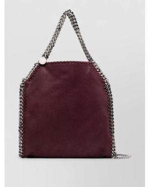 Stella McCartney Falabella Mini Shoulder Bag Chain Strap - Purple