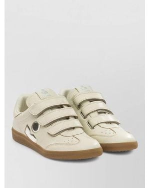 Isabel Marant Beth Low Trainers Metallic Accents Rubber Sole