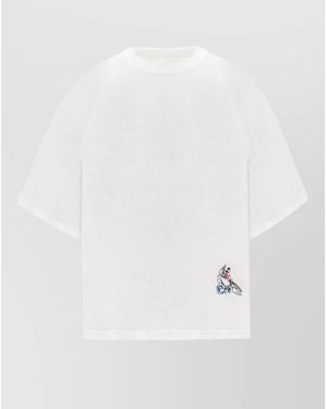 Bottega Veneta Cotton Chino Shorts - White