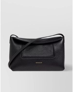 Wandler Penelope Mini Leather Crossbody Bag - Black