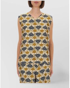 Max Mara Silk Regular-Fit Blouse - Metallic