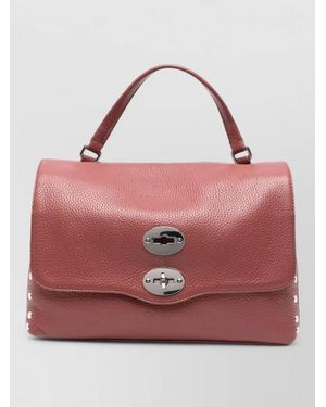 Zanellato Daily Postina Small Leather Shoulder Bag - Red