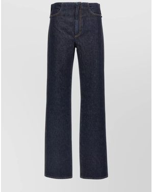 Sportmax 'Aligi1234' Jeans With Belt Loops - Blue