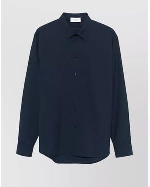 Laneus Virgin Wool Shirt - Blue