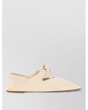 Hereu Leather Loafers - Natural