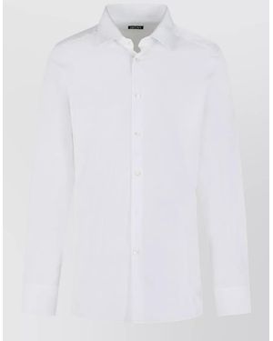 ZEGNA Cotton Shirt - White