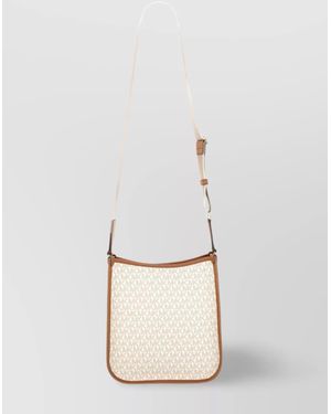 Michael Kors "Large Raven" Cross-Body Bags & Satchels - Natural