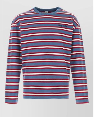 Sporty & Rich Embroidered Cotton T-Shirt