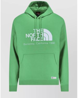 The North Face Hooded Kangaroo Pocket Sweater - Green