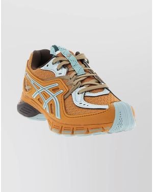 Asics Leather Low-Top Trainers - Multicolour