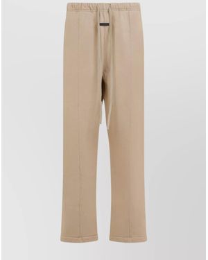 Fear Of God Cotton Straight-Leg Joggers - Natural