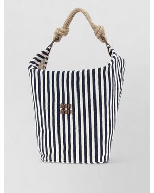 Miu Miu Na Beach Bag - Black