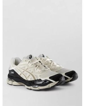 Asics Low Top Lace-Up Trainers - White