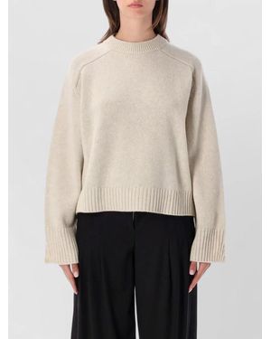 Soeur Merino Wool Crewneck Sweater - Natural