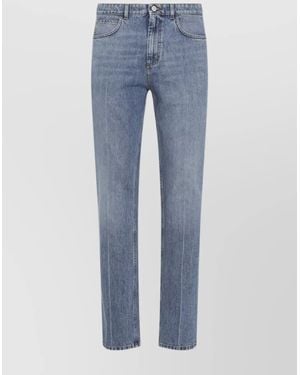 Marni Five-Pocket Denim Pants Featuring Belt Loops - Blue
