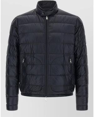 Moncler Acorus Down Jacket High Neck Design - Blue