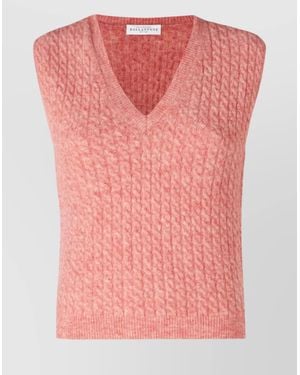 Ballantyne Knitted Top - Pink