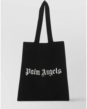 Palm Angels Logo Tote Bag - Black