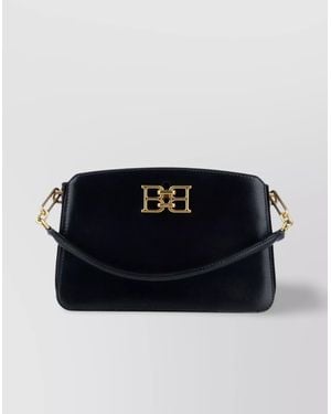Bally Leather Shoulder Bag - Blue