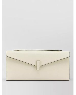 Valextra Clutch Bag - Natural