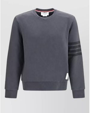 Thom Browne Cotton Sweatshirt - Gray