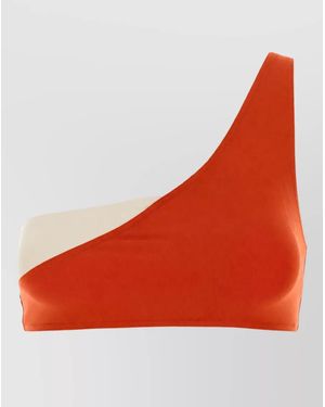 Eres Stretch Nylon Bikini Top - Red