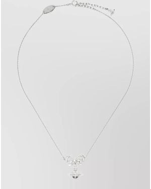 Vivienne Westwood Octavie Pendant Necklace - White