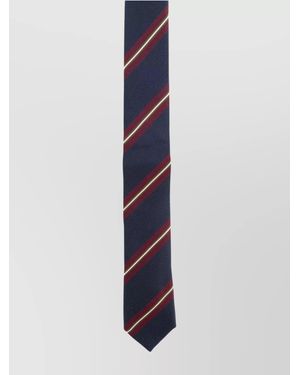 Celine Slim Striped Ties & Bow Ties With Slim Width - Blue